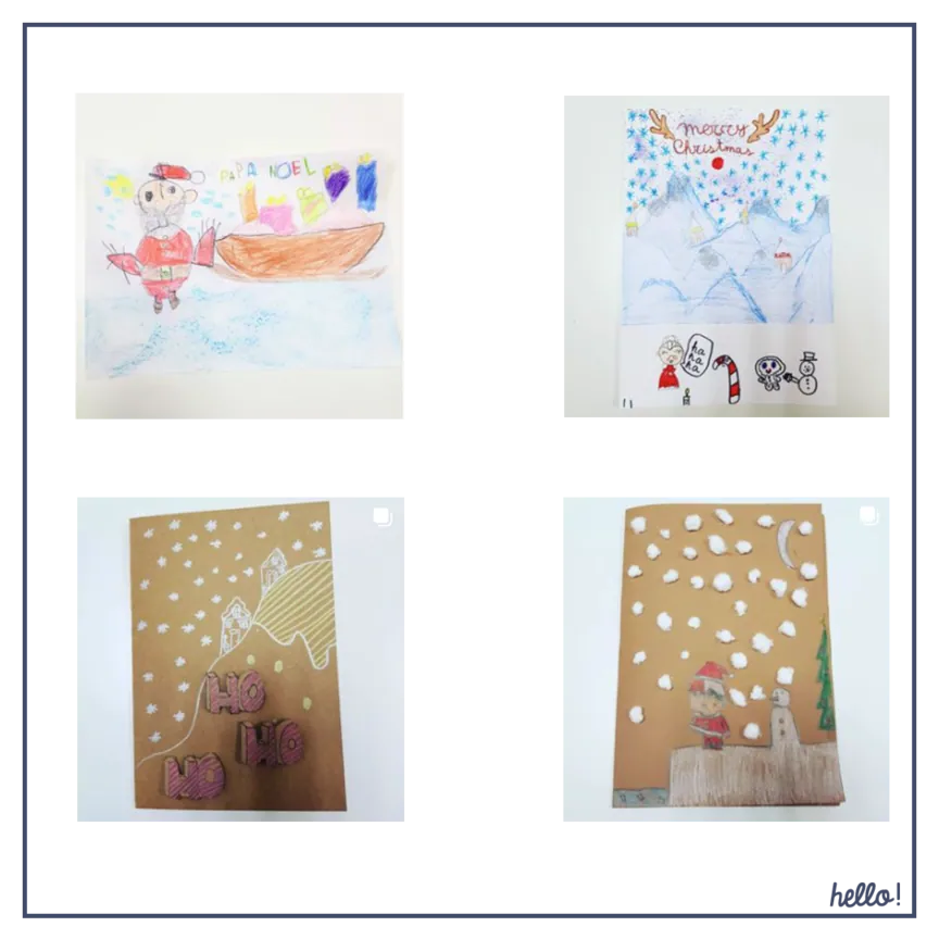 Postales ganadoras del concurso de 2021